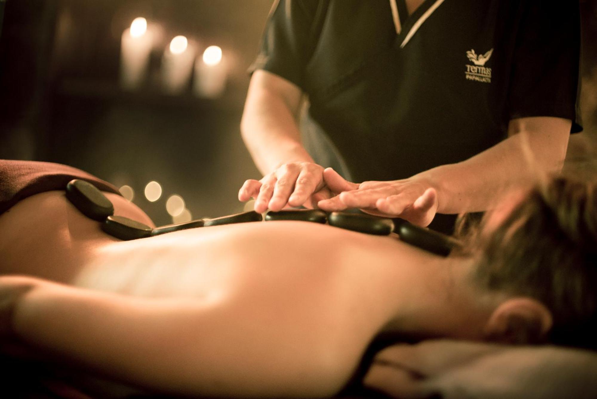 Termas De Папаякта Экстерьер фото Hot stone massage